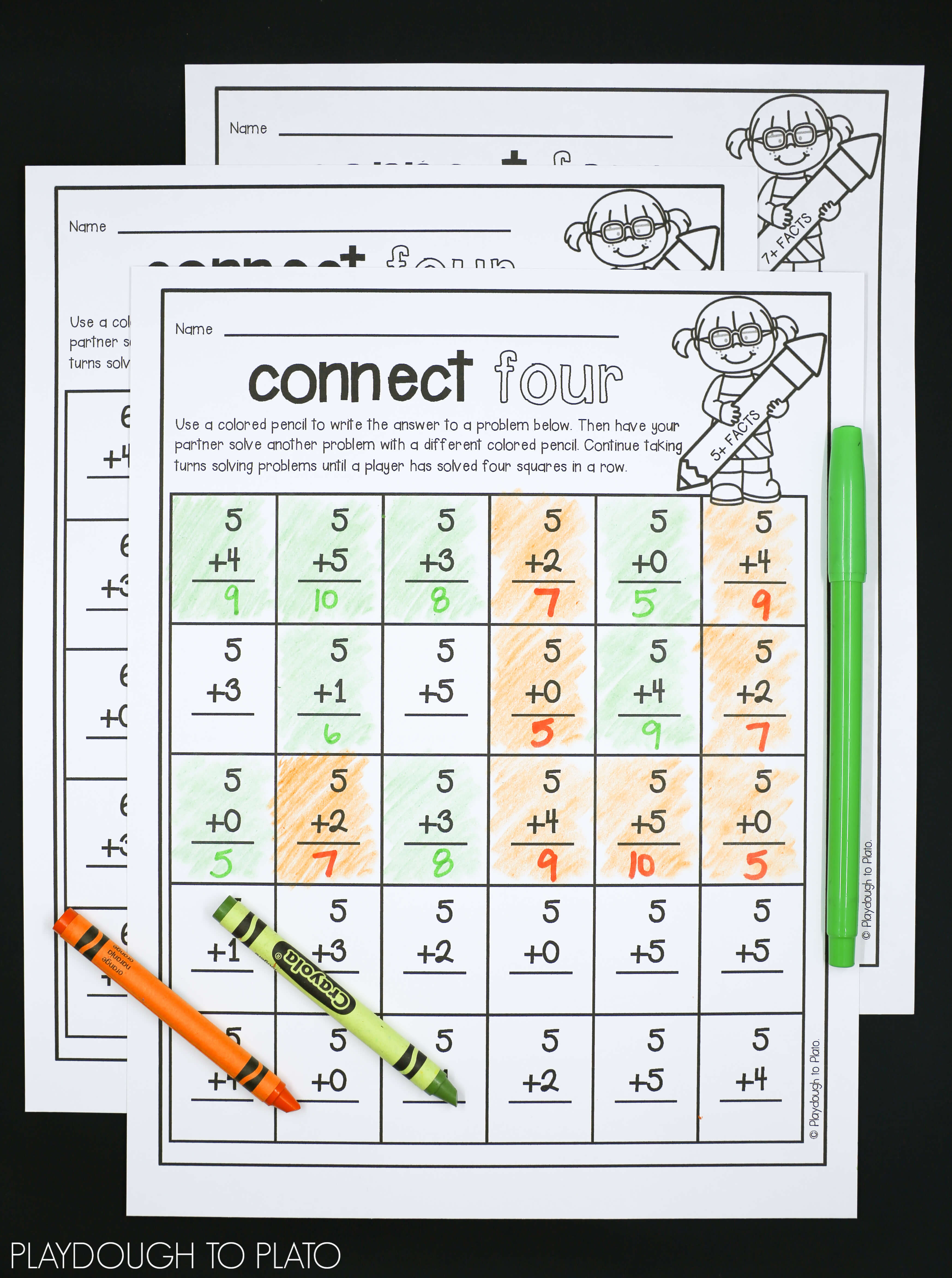 5 Fun Fact Fluency Worksheets for Quick Learning