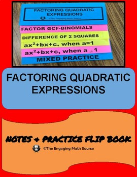 Factoring Quadratic Expressions With Amp Quot A Amp Quot Coefficients Of 1 A