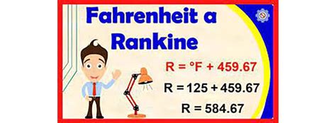 Fahrenheit To Rankine Formula Steps For Temp Conversion