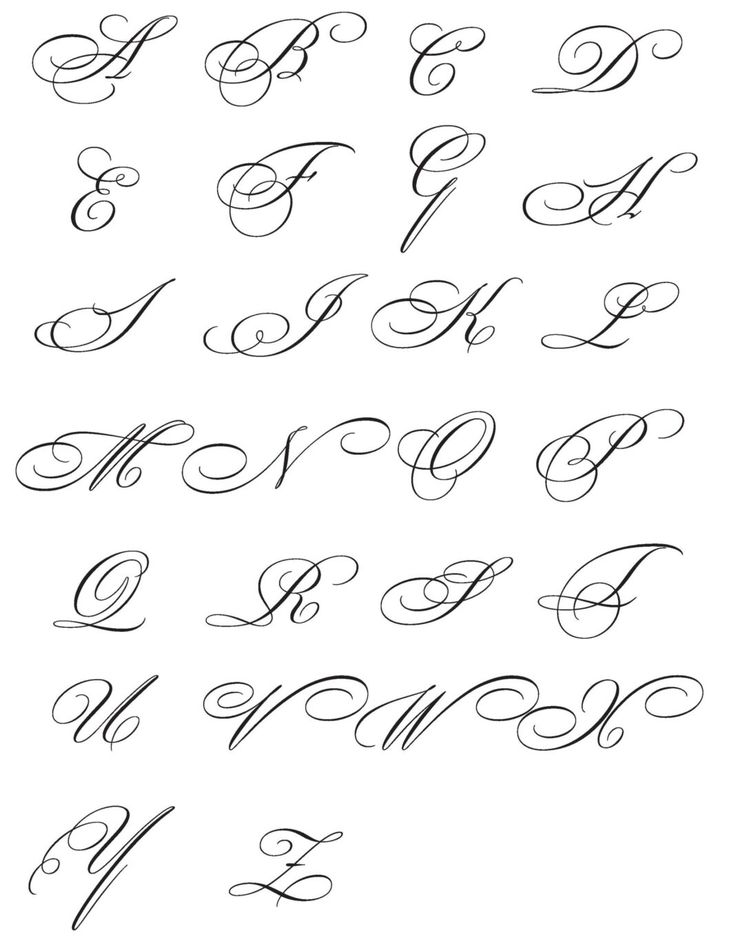 Fancy Cursive Handwriting Worksheets