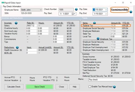 Federal And Missouri Paycheck Withholding Calculator