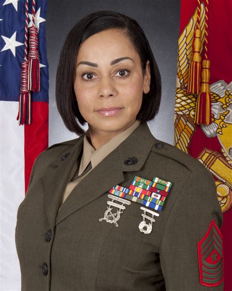 Female Sergeant Major Of The Marine Corps