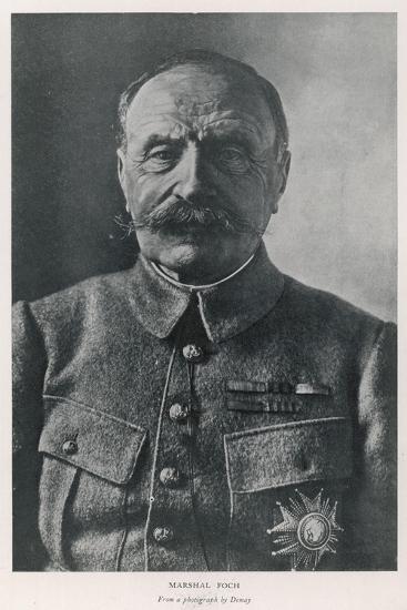 Ferdinand Foch French Military Commander In World War One Photographic Print Allposters Com