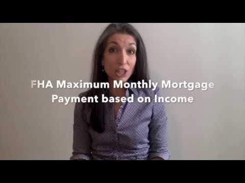 Fha Income Requirements How To Calculate Your Maximum Monthly Payment Youtube