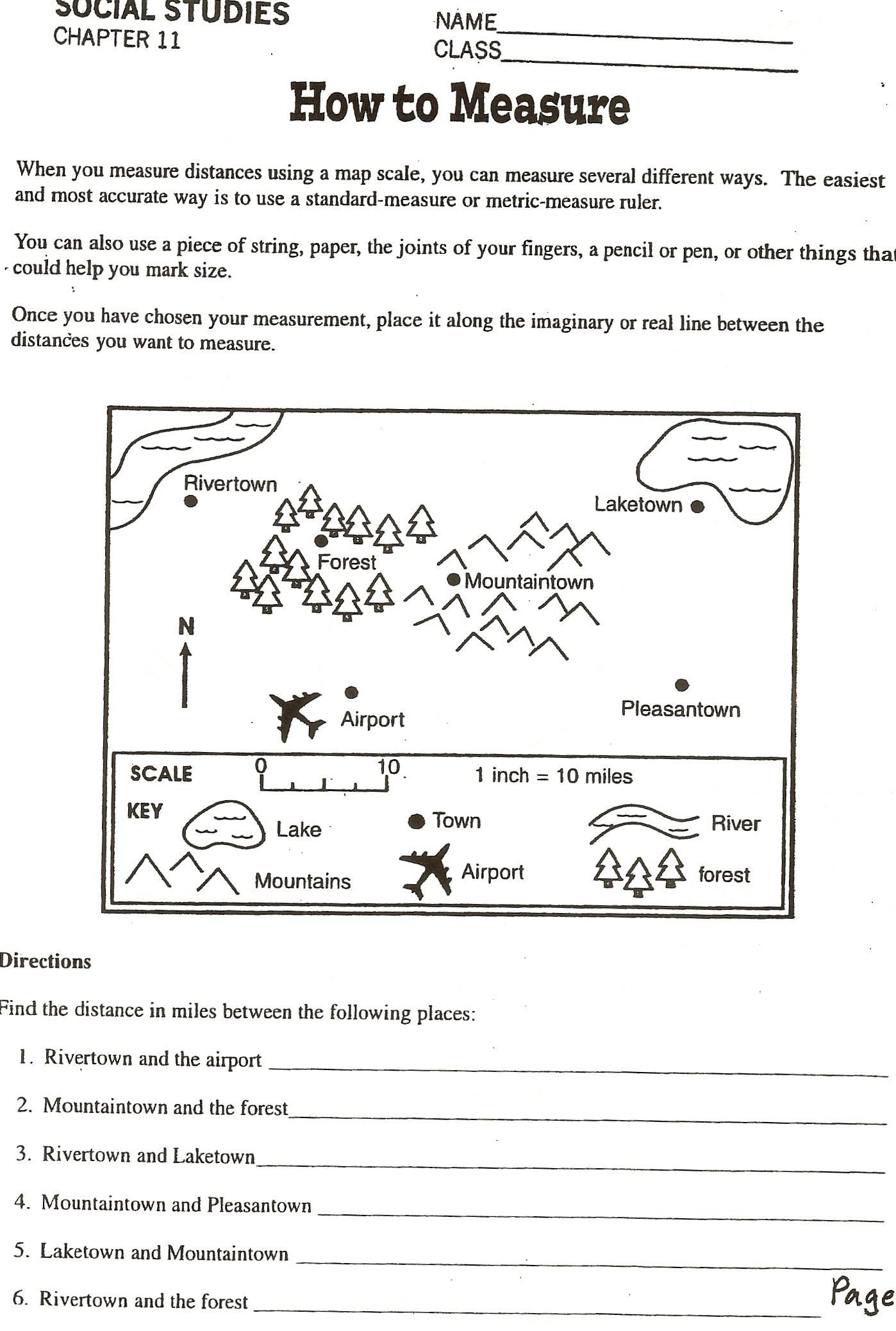 Fifth Grade Social Studies Worksheet For 5Th Grade Lesson Planet