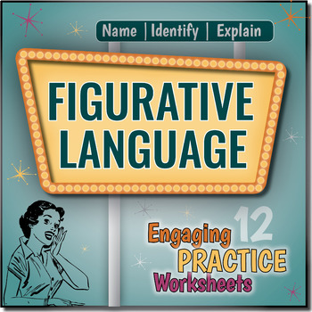 Figurative Language Worksheets Name Identify And Explain Method