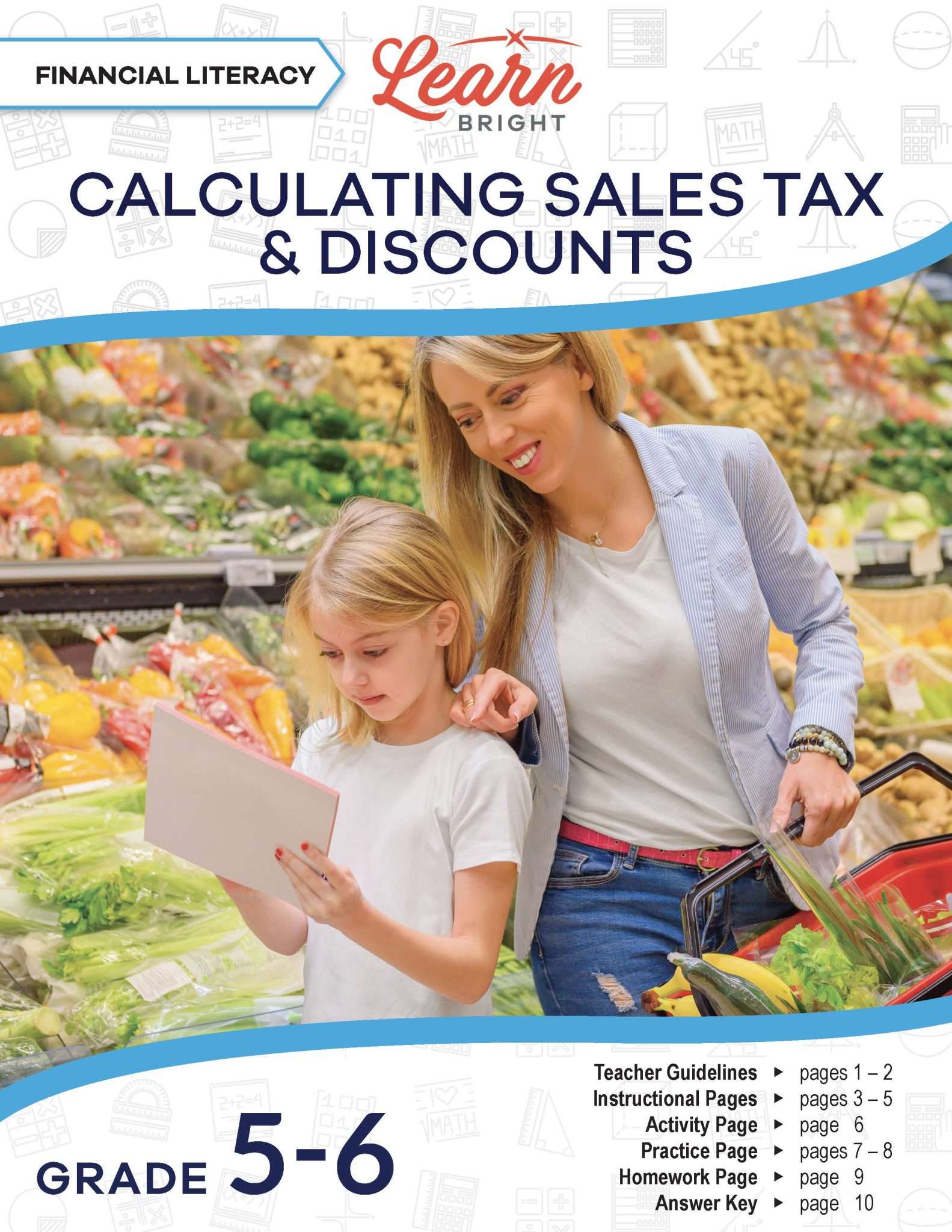 Financial Literacy Calculating Sales Tax And Discounts