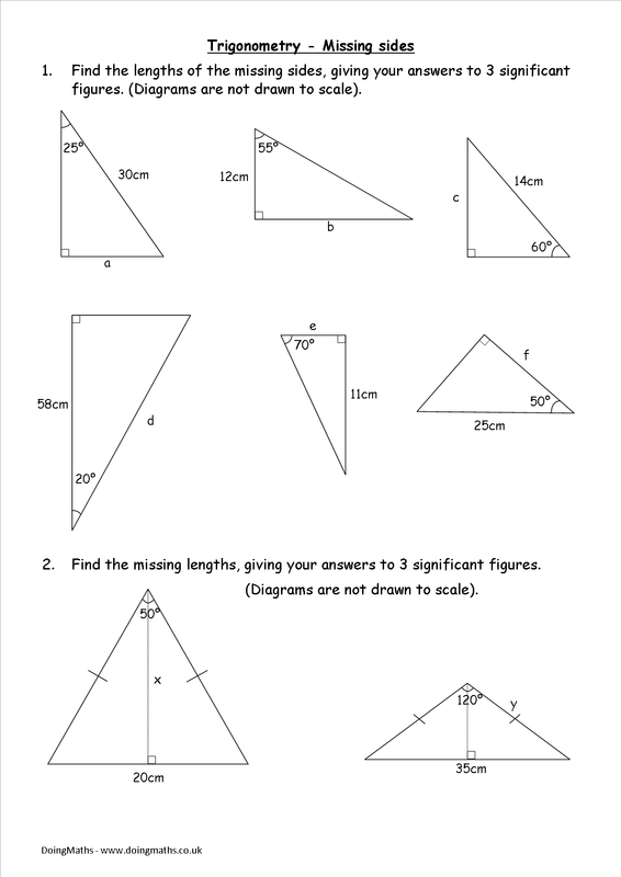 5 Easy Trig Ratio Hacks for Finding Missing Sides