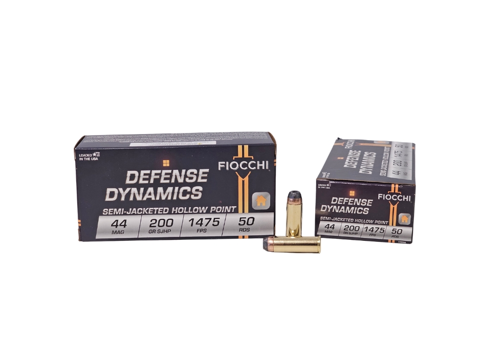 Fiocchi Defense Dynamics 44 Remington Mag Ammo 200 Grain Semi Jacketed