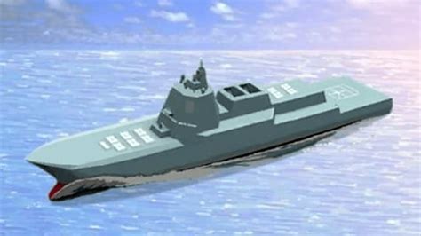 First Rendering Of Japan S Ballistic Missile Defense Ship Concept Released