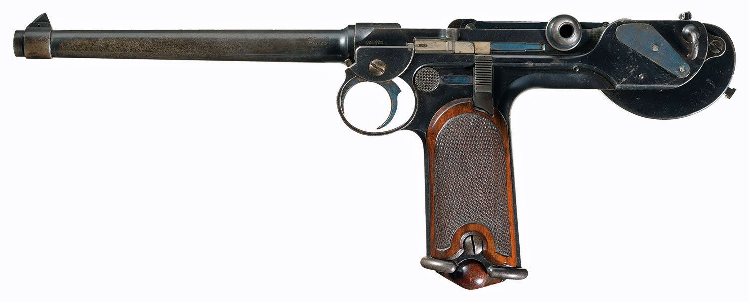 First Semi-Auto Pistol: The Historic Borchardt C-93