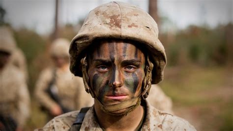 First Woman Marine