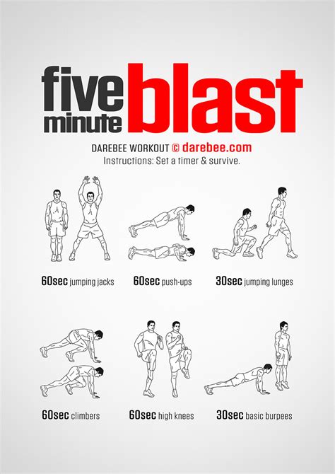 Five 5 Minute Workout Routines To Try