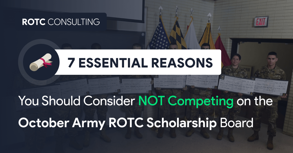 Five Essential Ways To Ace The Army Rotc Scholarship Board