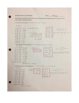 Five Number Summary Worksheet: Answer Key Revealed