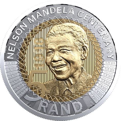 Five Rand 2018 Nelson Mandela Centenary Coin From South Africa Online Coin Club