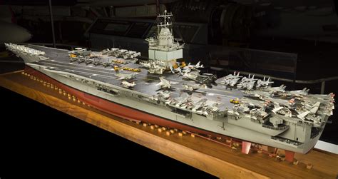 Flight Deck Of The Uss Enterprise Aircraft Carrier Model Flickr