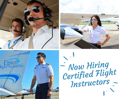 Flight Instructor Jobs Hiring At Epic Flight Academy