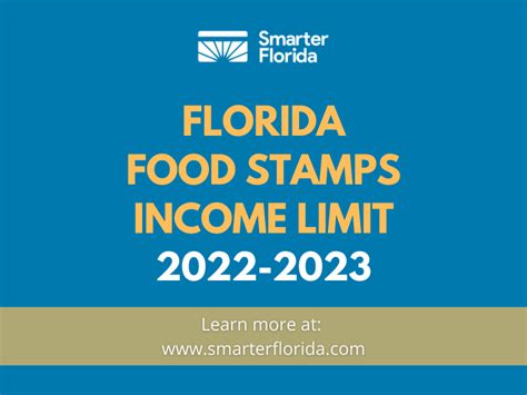 Florida Food Stamps Income Limit For 2023 Smarter Florida