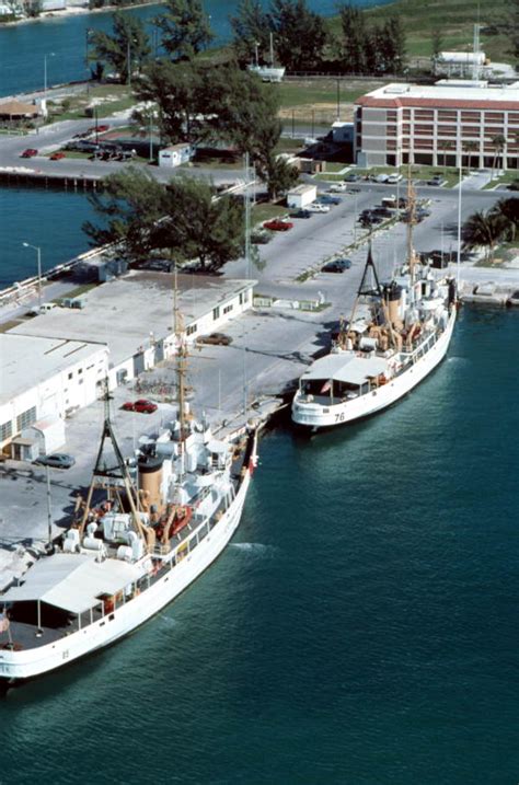 Florida Memory Aerial View Of U S Coast Guard Station By Trumbo