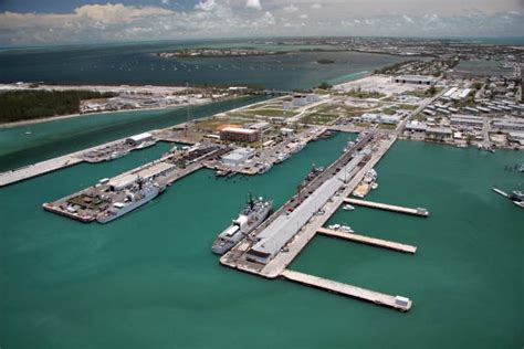 Florida Memory Aerial View Of U S Coast Guard Station Located On