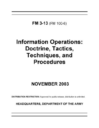 Fm 100 6 Information Operations Chapter 3 Operations