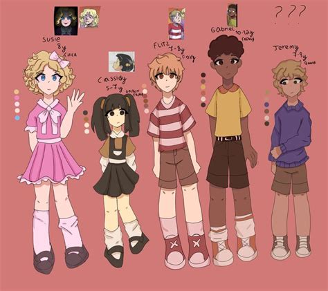 Fnaf Missing Children Five Nigths At Freddy Kids Animatronics Kids Fnaf Anime Fnaf Fnaf