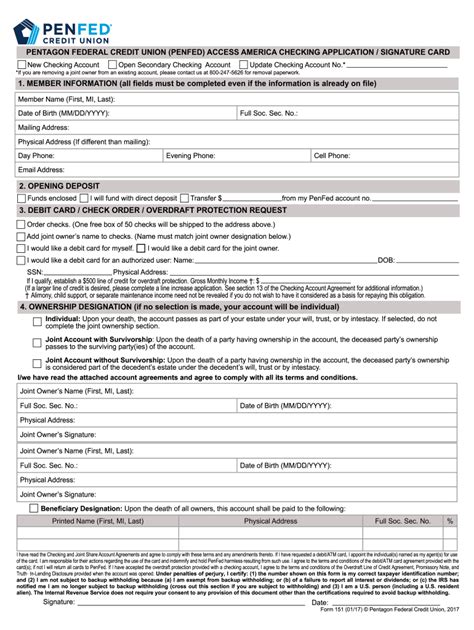 Form 151 Penfed Penfed Fill And Sign Printable Template Online