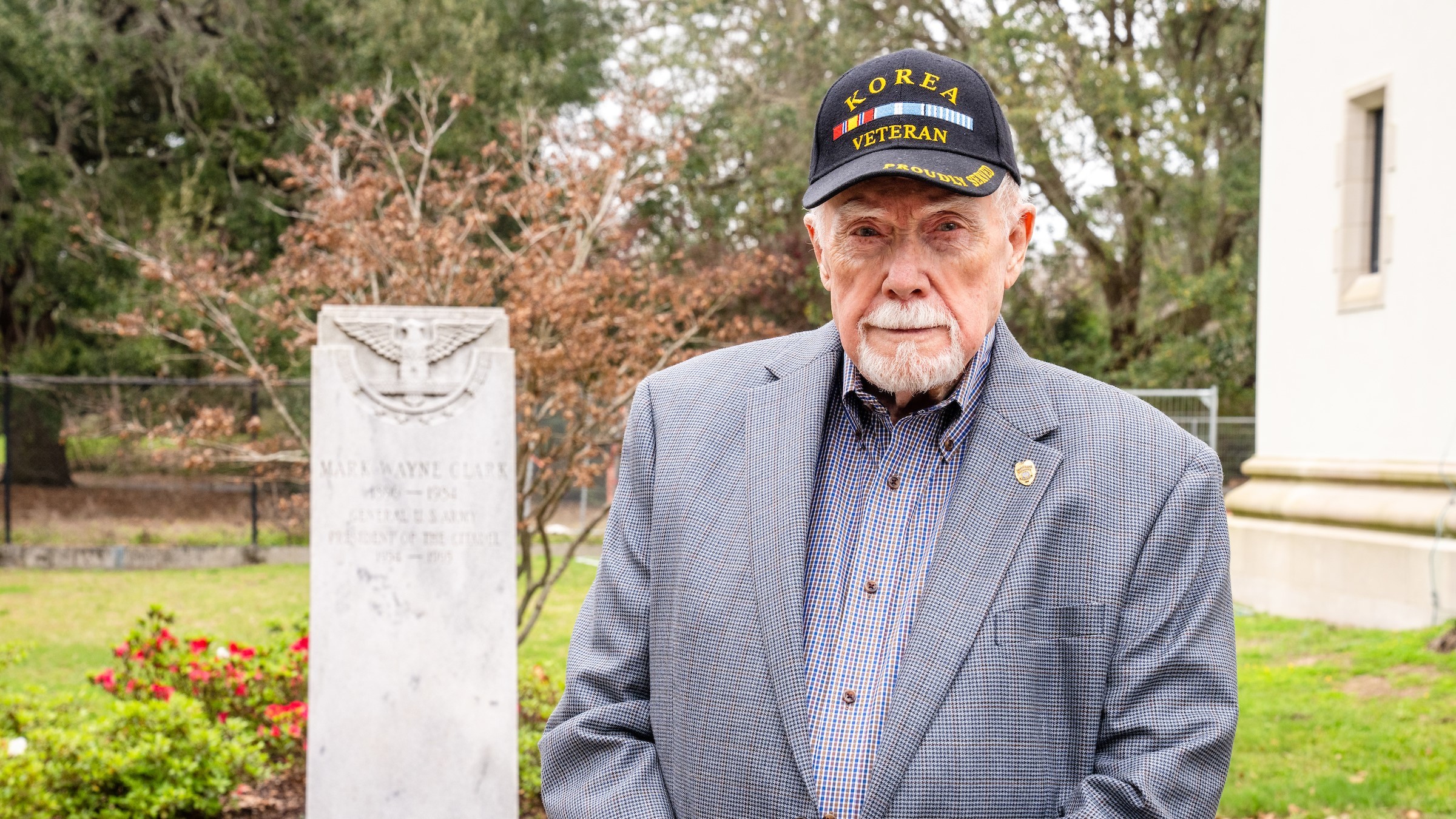 Former Bodyguard For Gen Mark Clark Visits The Citadel Campus The Citadel Today