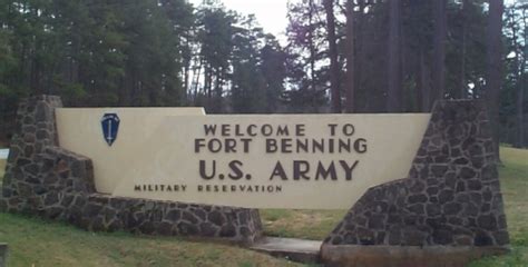 Fort Benning Army Base In Columbus Ga Militarybases Com Georgia Military Bases