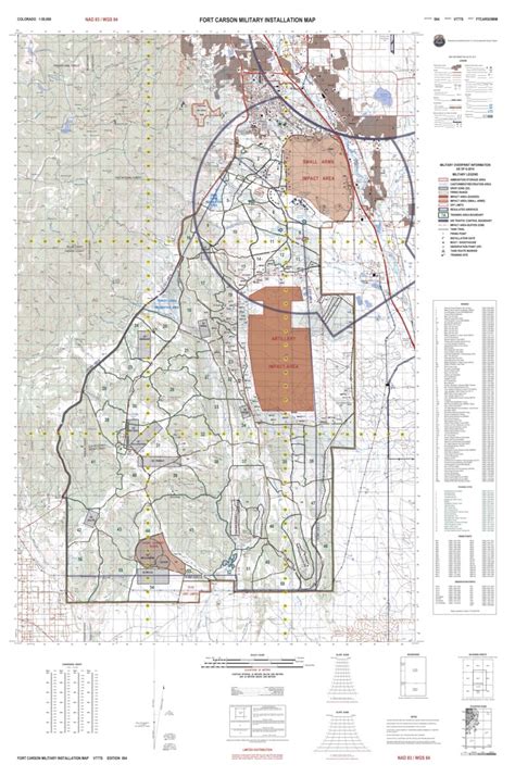 Fort Carson Military Map Klodex