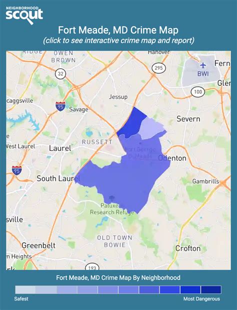 Fort Meade Md 20755 Crime Rates And Crime Statistics Neighborhoodscout