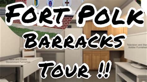 Fort Polk Barracks Tour 2020 Youtube