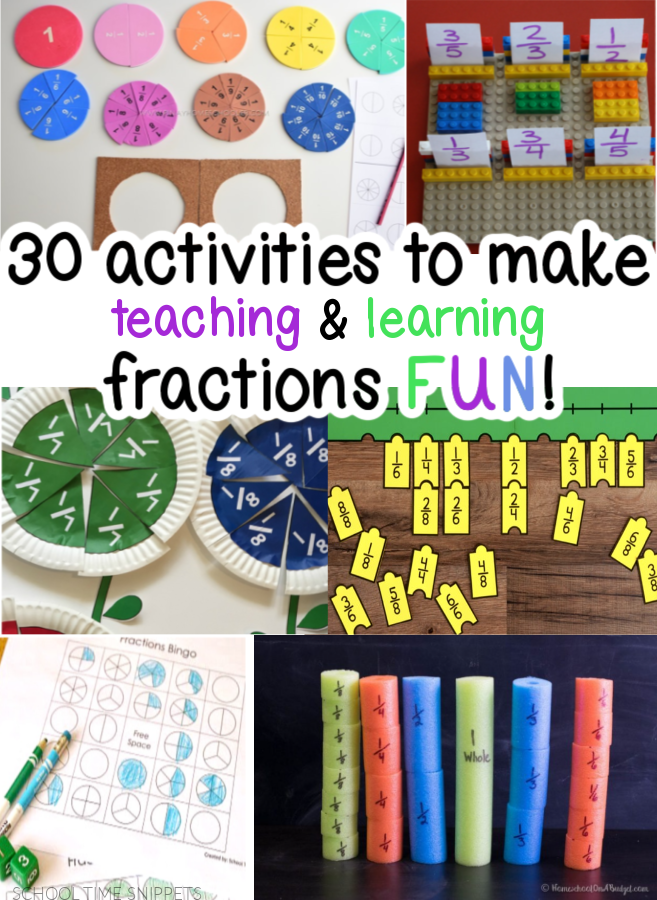 Fraction Games Fraction Activities Hands On Activities Math Games Fraction Art Fun Math