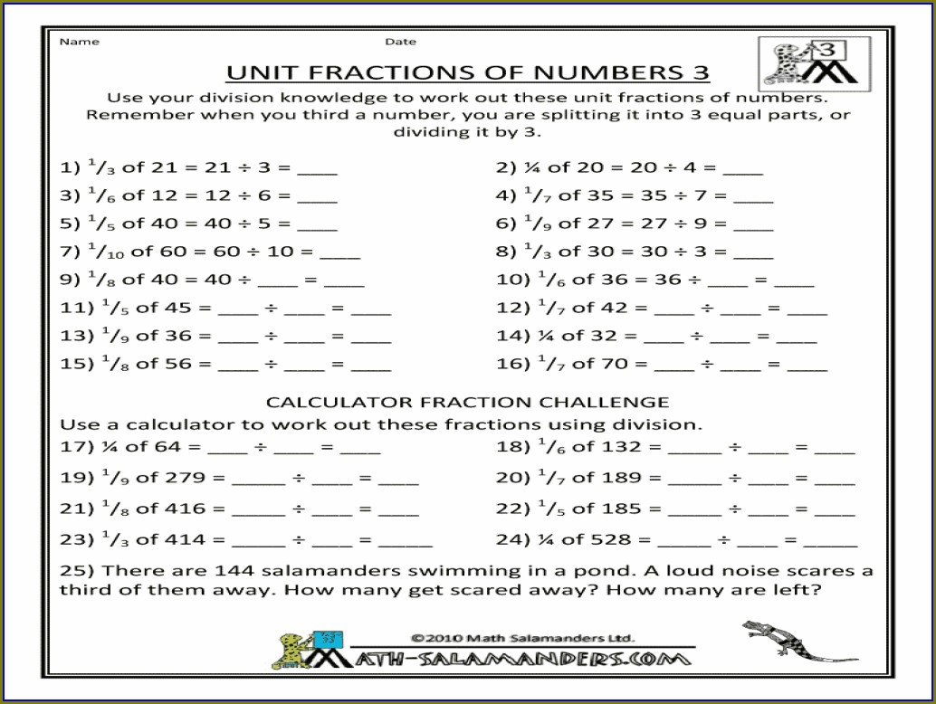 Fractions Equal To Whole Numbers Worksheet Worksheet Resume Examples