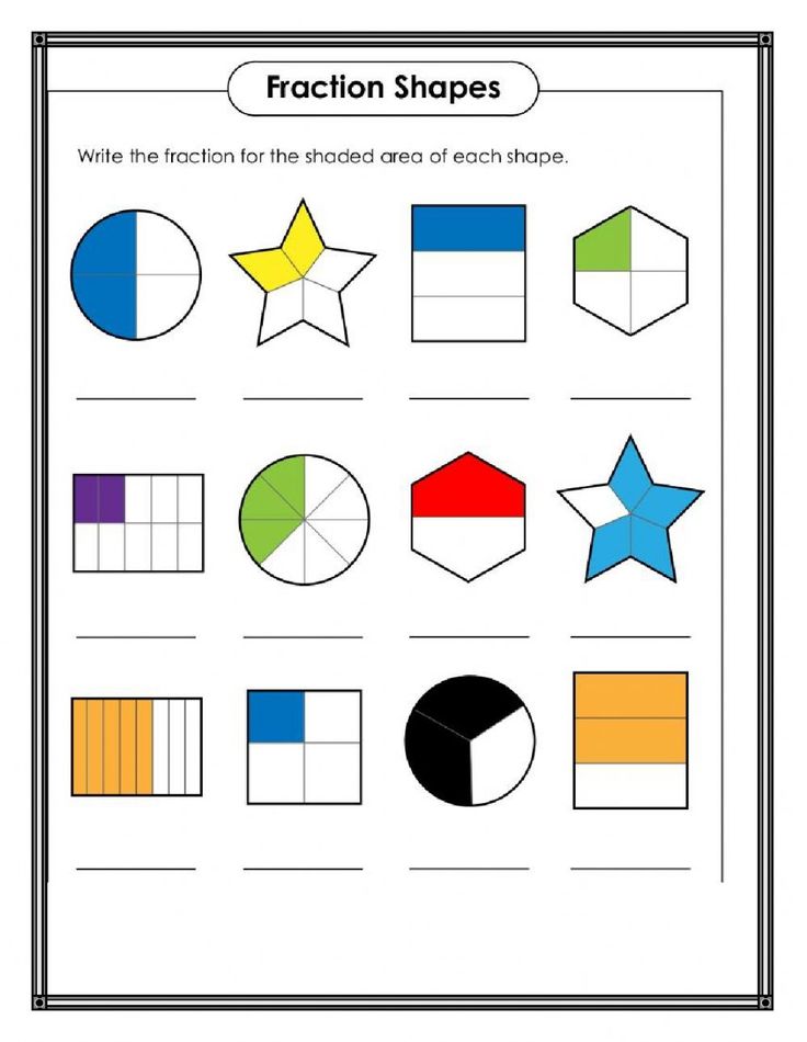 Fractions Worksheets Grade 3 Artofit