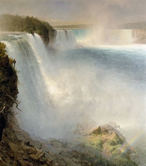 Frederic Edwin Church Niagara Falls 1867 Trivium Art History