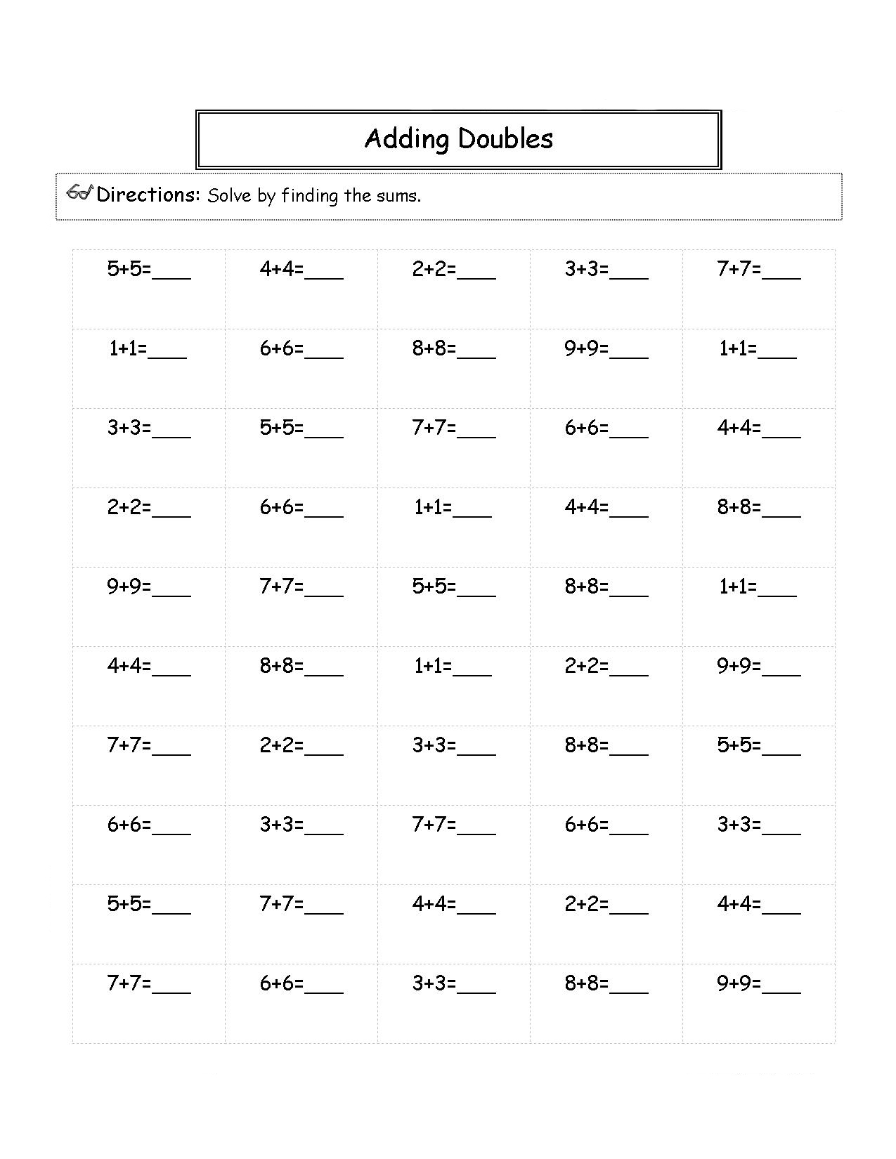 Free 2Nd Grade Math Worksheets Activity Shelter