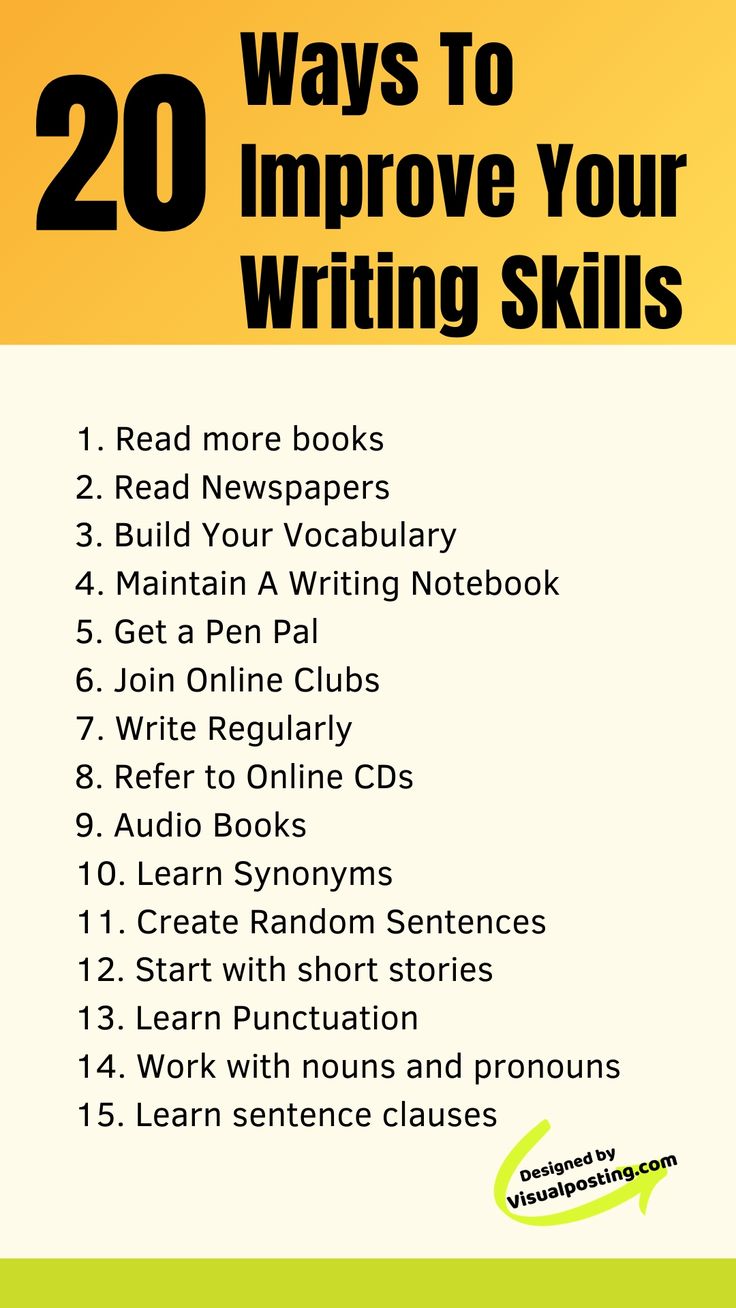 Free 8 Tips On How To Improve Your English Writing Skills