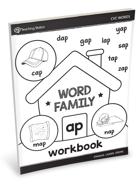 Free Ap Word Family Cvc Workbook Myteachingstation Com