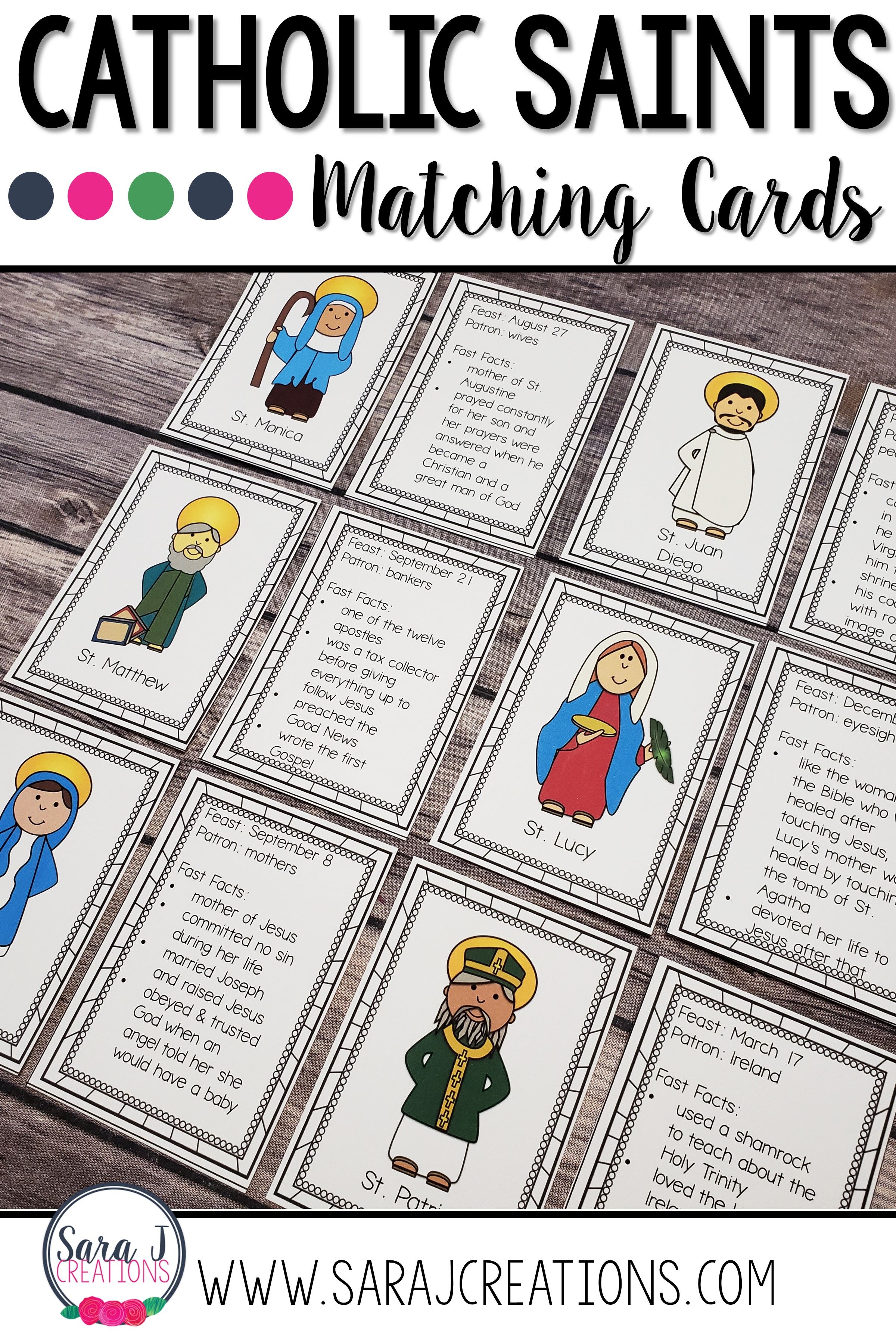 10 Engaging Worksheets on Catholic Saints for Kids