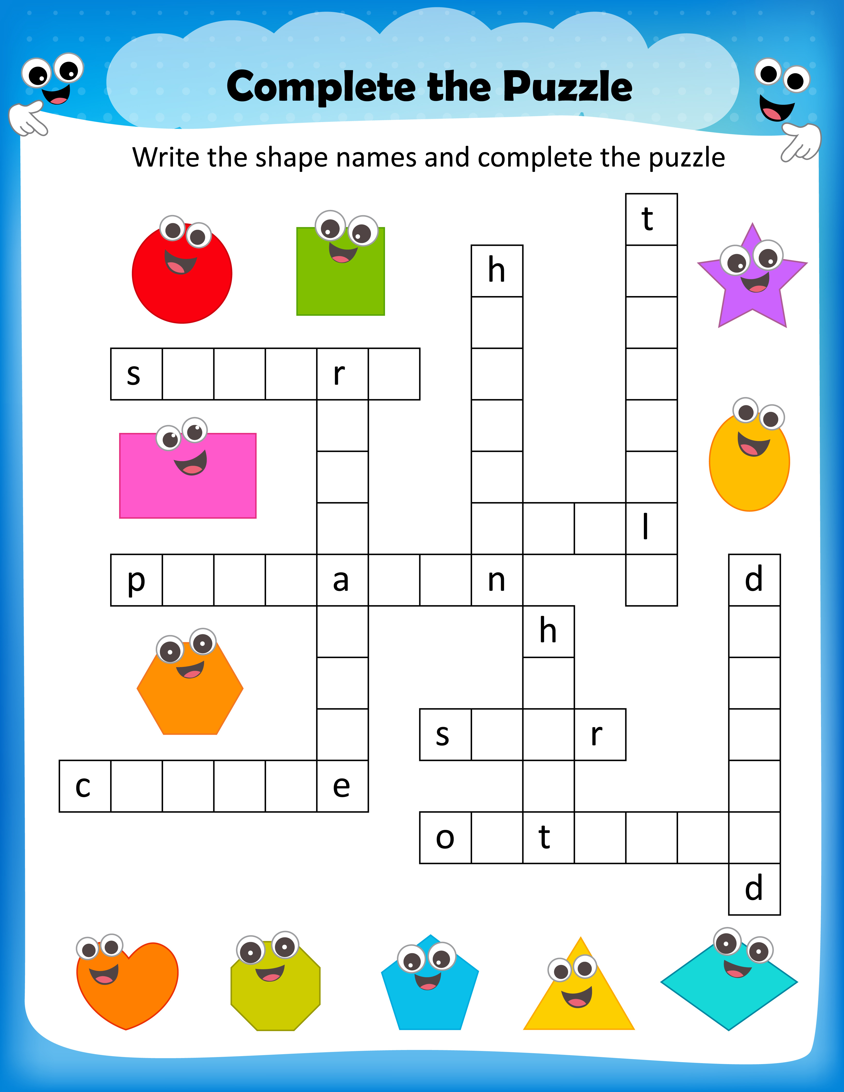 Free Crossword Printable