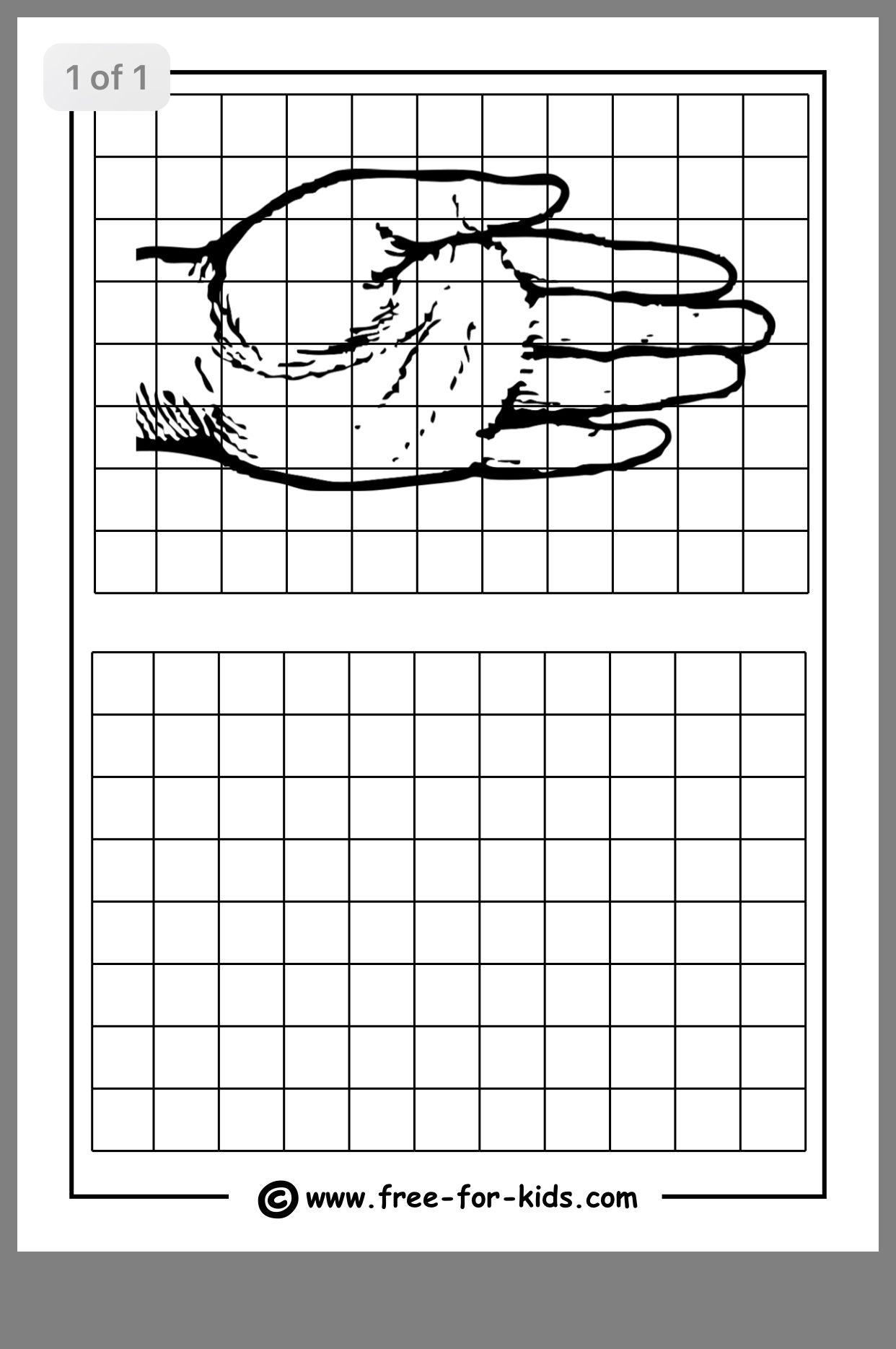 Free Grid Drawing Worksheets Carl Garner S Printable Activities For Kids