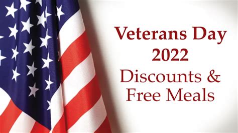 Free Meals Discounts And Love For Our Heroes On Veteran S Day