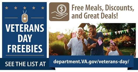 5 Free Meals for Vets