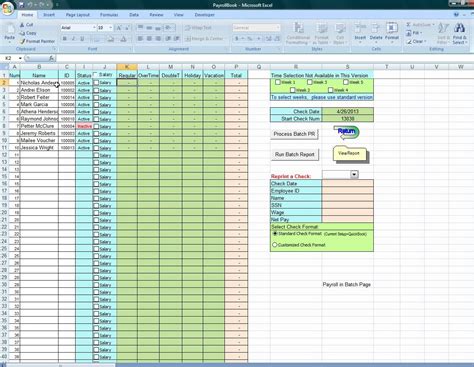 Free Payroll Calculator Spreadsheet Excel Templates