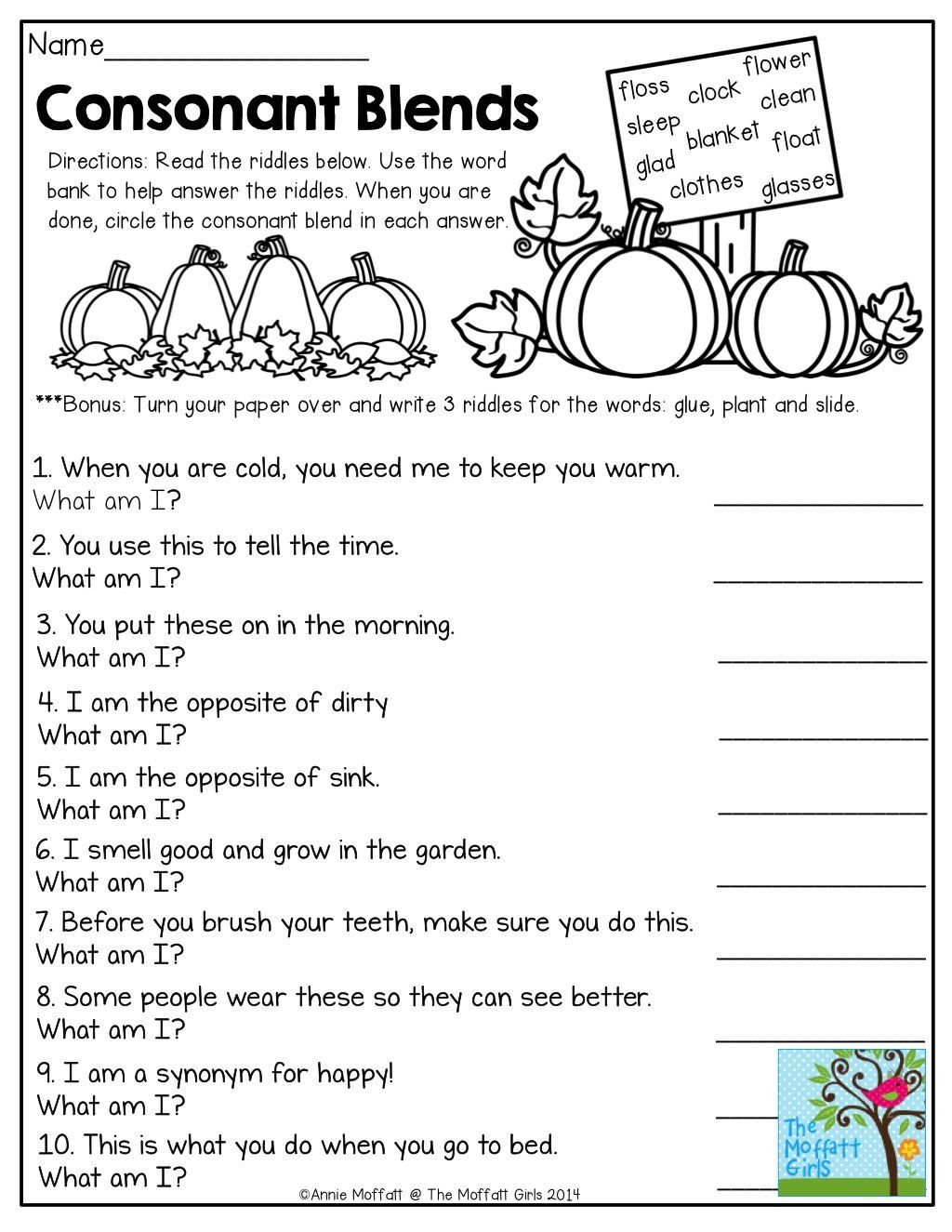 Free Printable 3Rd Grade Phonics Tpt