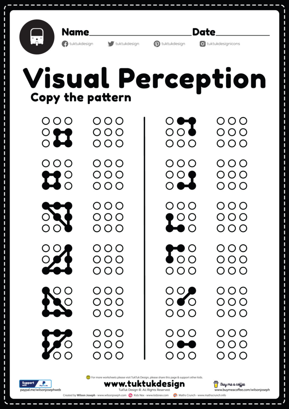 Free Printable Form Constancy Worksheets Printable Forms Free Online