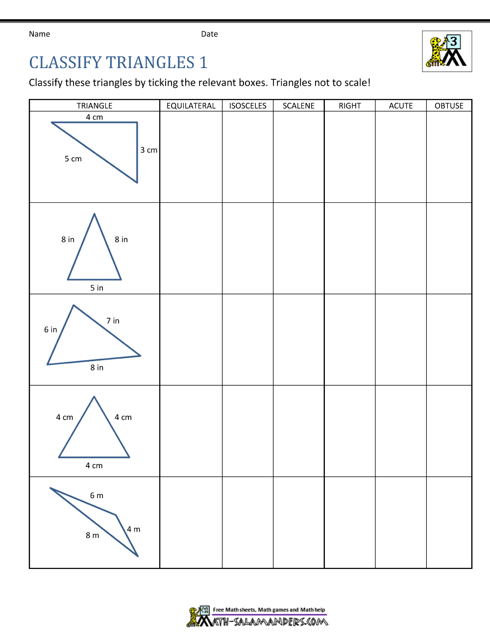 5 Essential Geometry Worksheets You Can Print Now