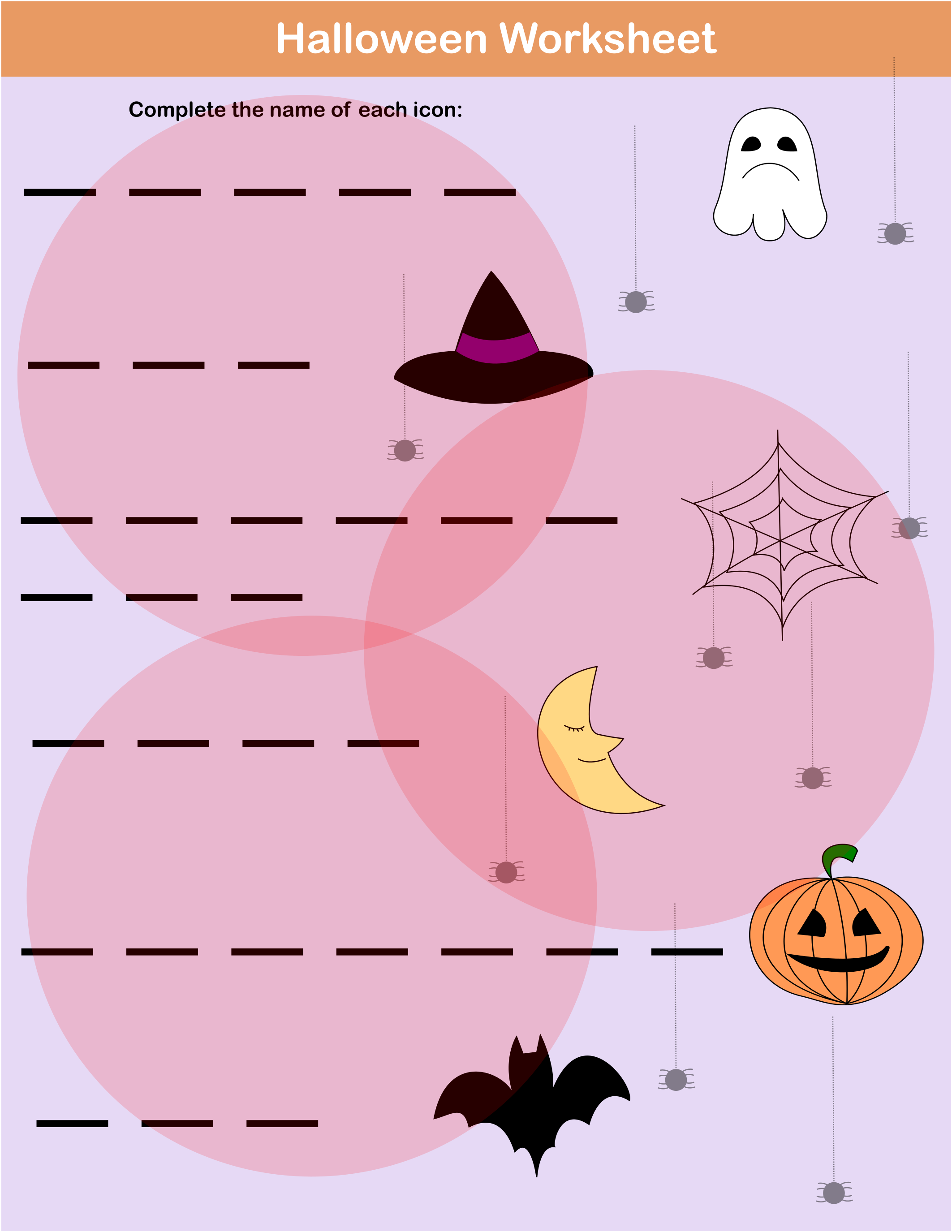 Free Printable Halloween Worksheet Templates To Edit Canva